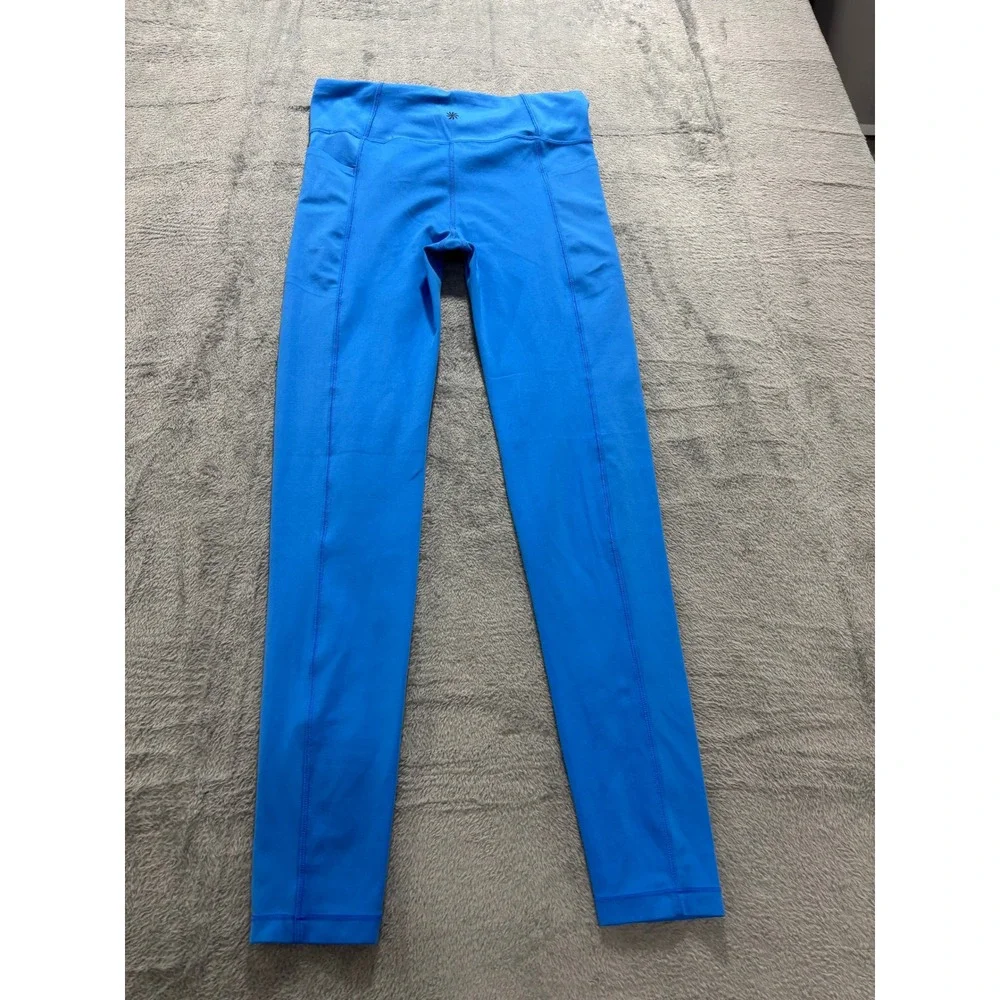 Athleta Girl XXL/16 Blue High Rise Stash Your Treasures Tight Leggings